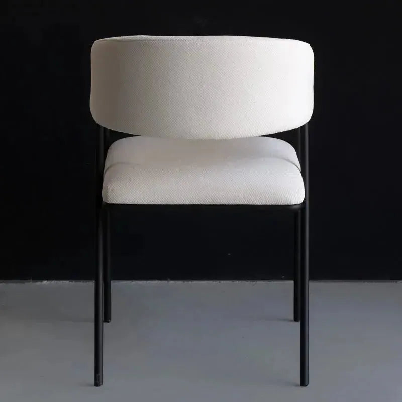 Chaise Élégante en Travertin Naturel-Atelier Travertin