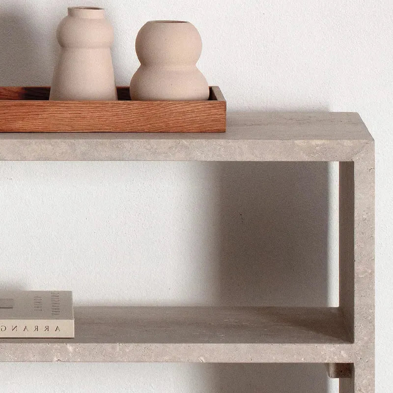Console de Luxe en Travertin Aurora-Atelier Travertin
