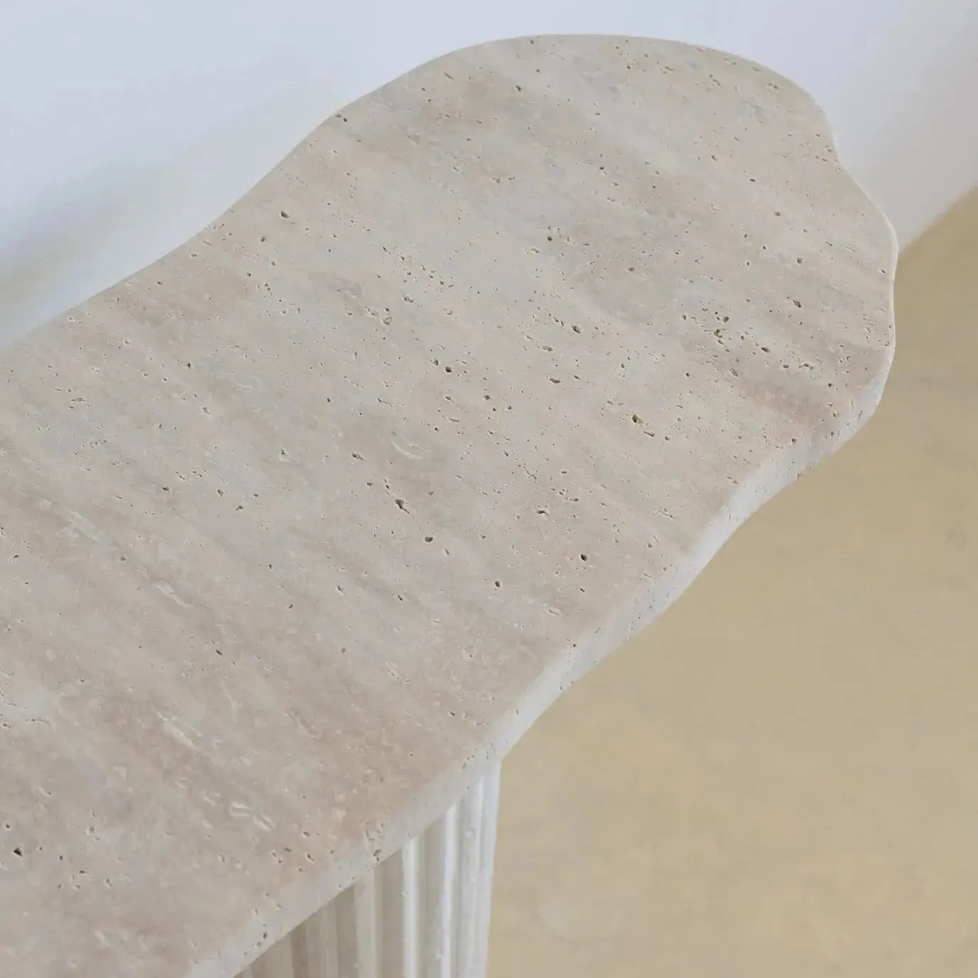 Console en Travertin Élegante Hercules-Atelier Travertin