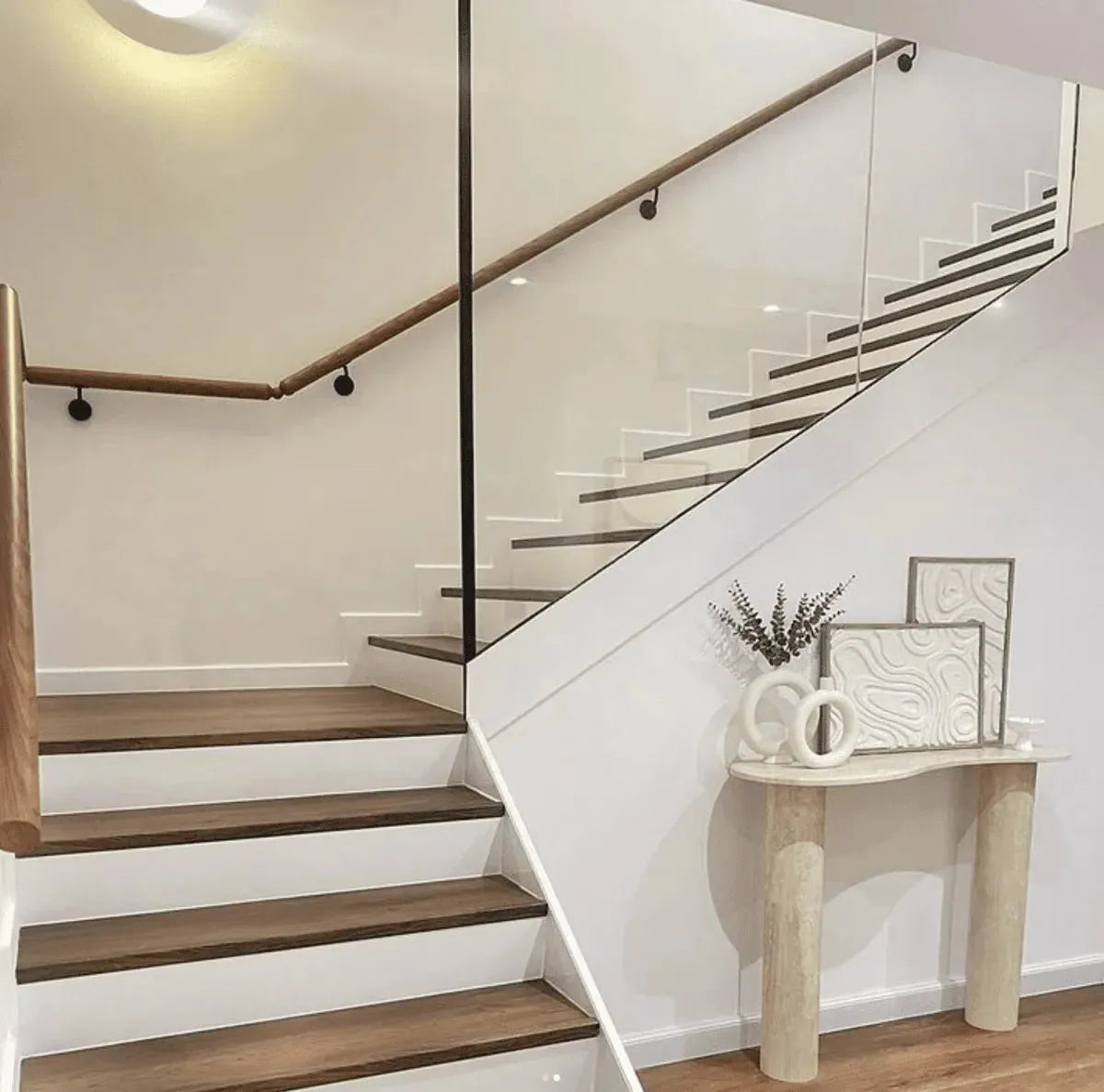 Console en travertin Alta élégance naturelle-Atelier Travertin