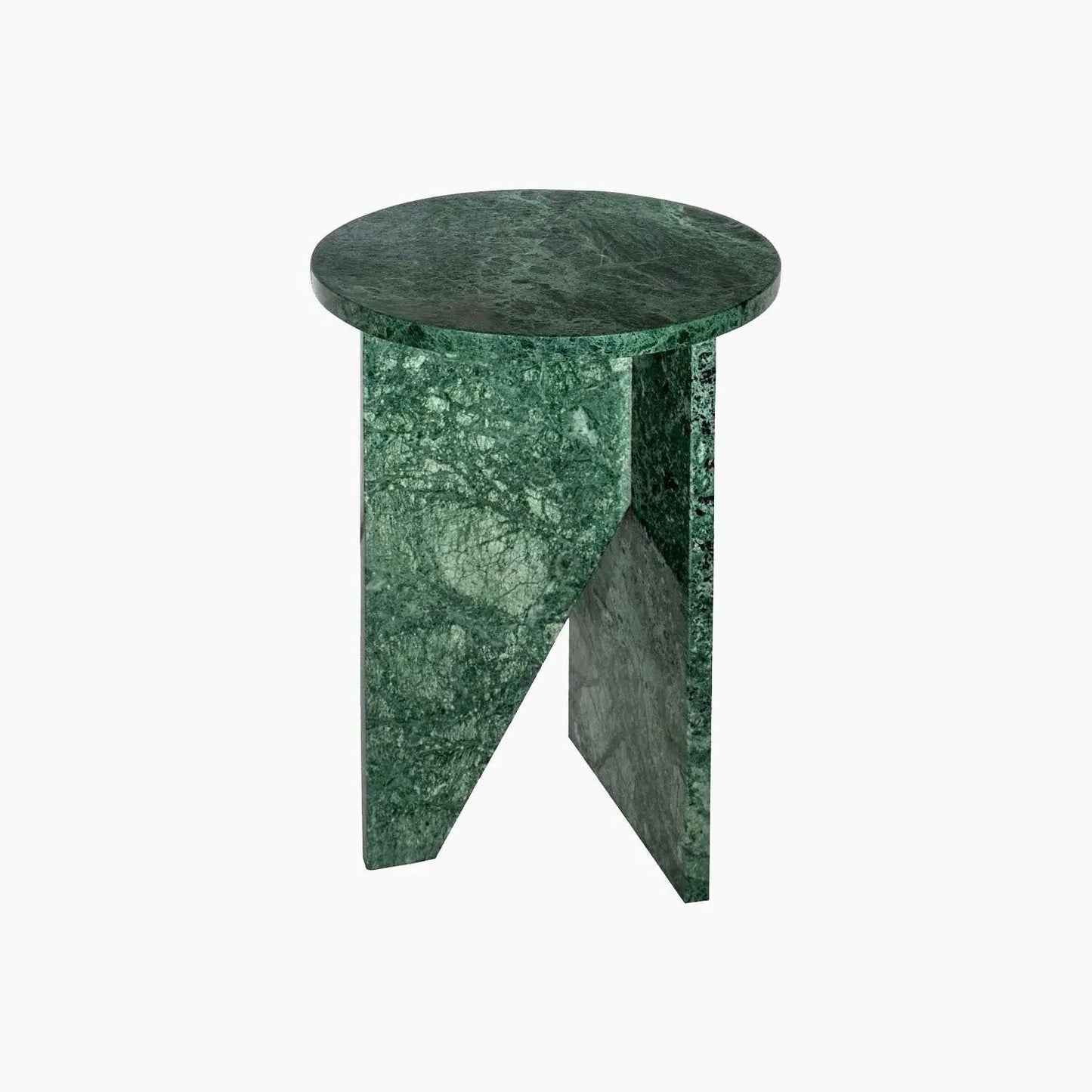 Élégance Intemporelle : Table Marbre Vert-Atelier Travertin