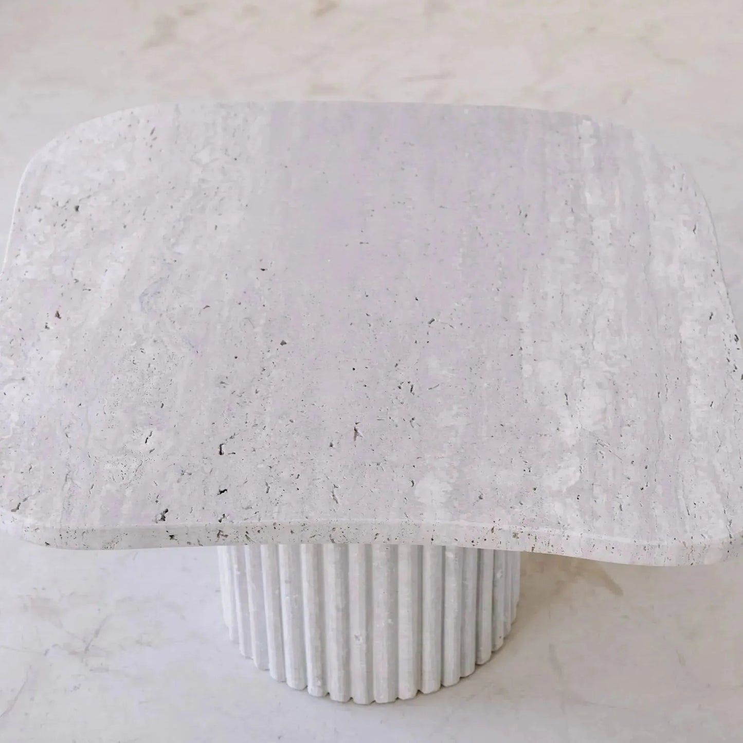 Table Basse Luxe Travertin Helios-Atelier Travertin