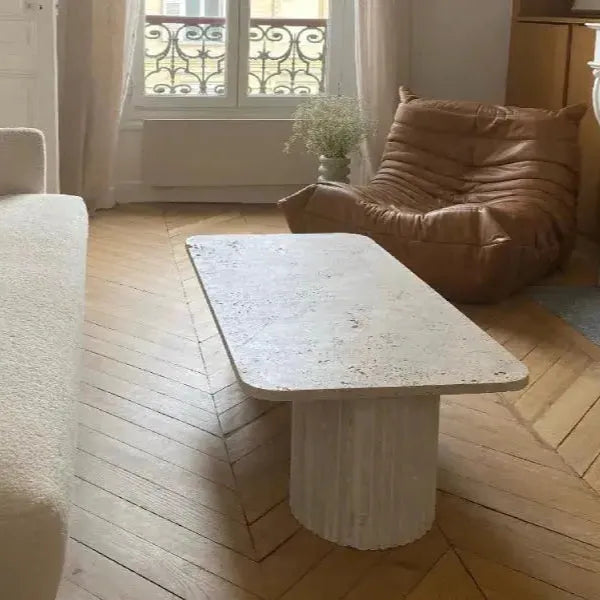 Table Basse Travertin Élite-Atelier Travertin