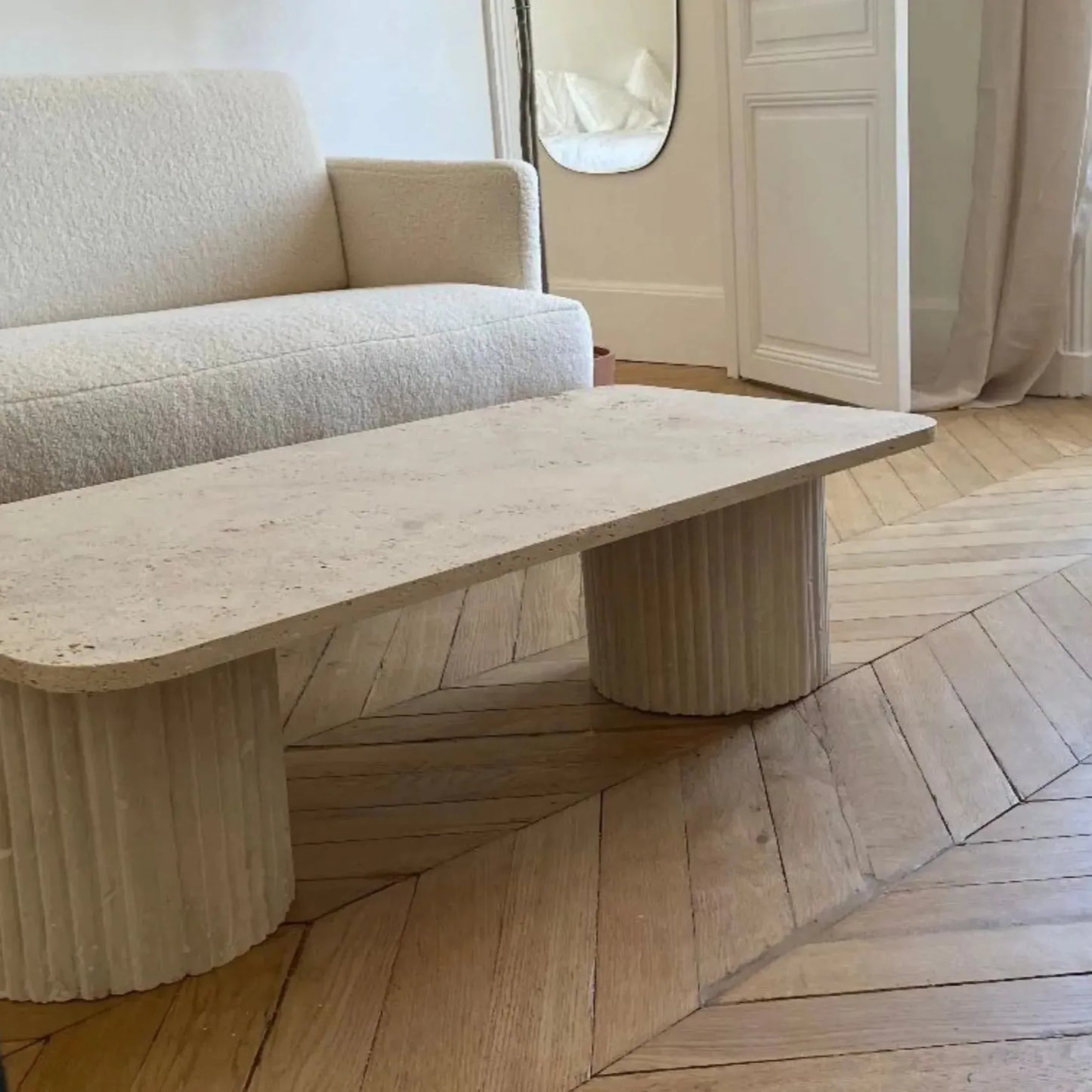 Table Basse Travertin Élite-Atelier Travertin