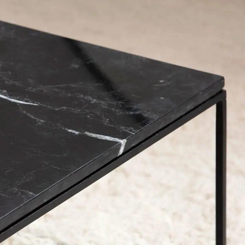 Table Basse en Travertin - Élégance Intemporelle-Atelier Travertin