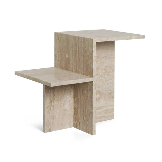 Table Sophia: Élégance en Travertin-Atelier Travertin