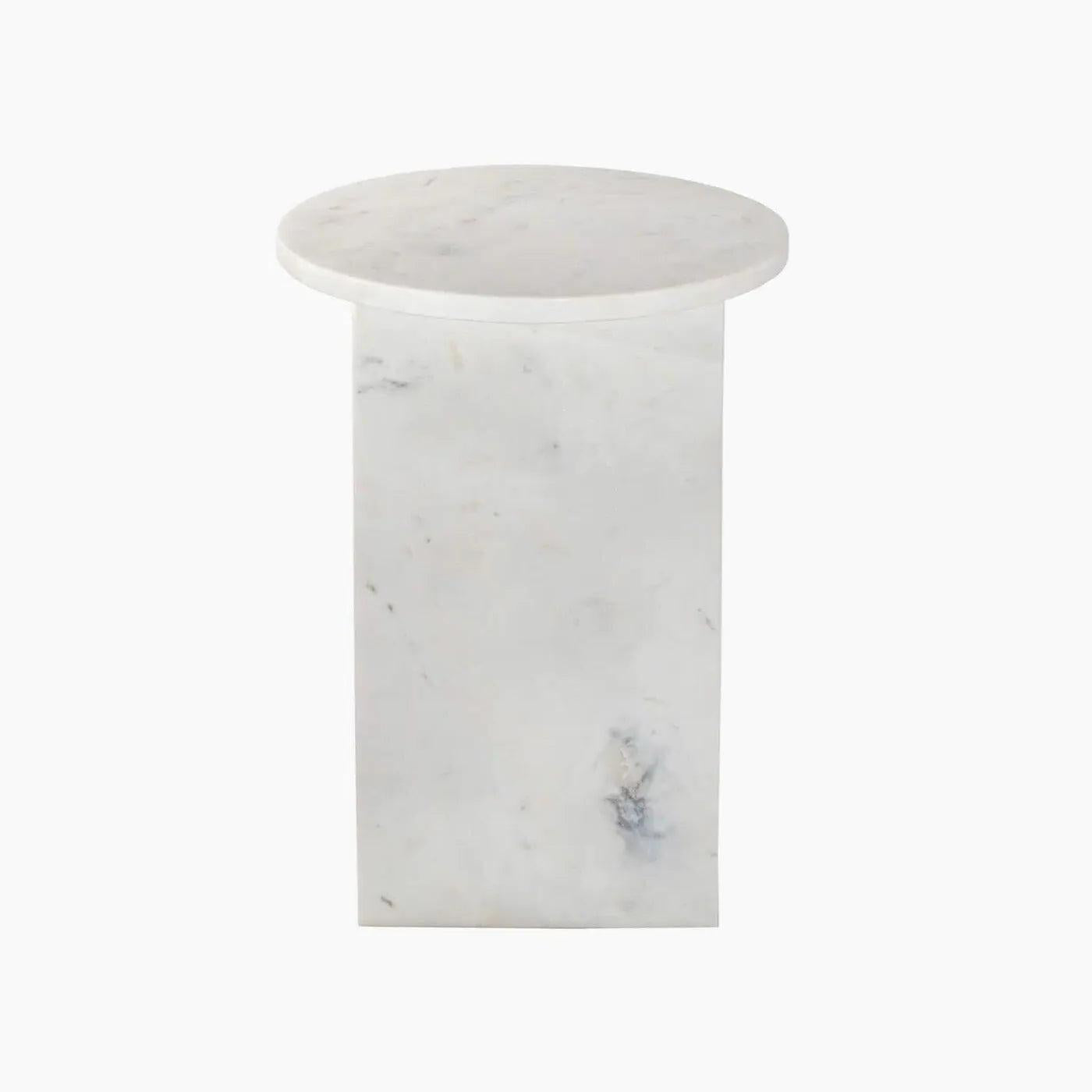 Table d'Ombre en Marbre Véritable-Atelier Travertin