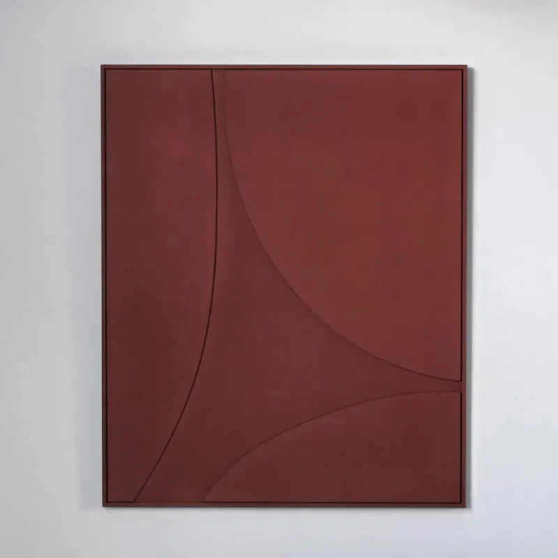 Tableau Bois Peinturé: Élégance Satinée-Atelier Travertin