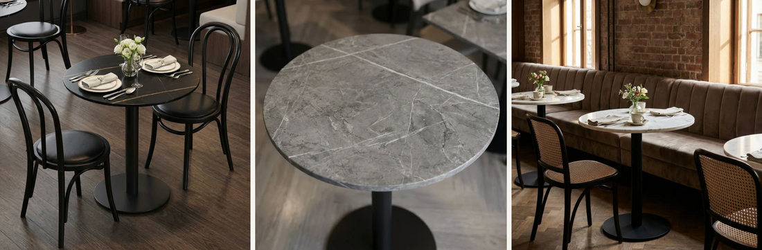 Quelle table choisir pour un bistrot à fort passage ?