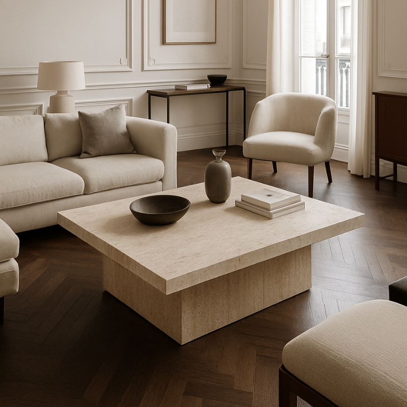 Couleur Meuble en Travertin : Guide pour un Design Élégant