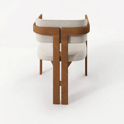 Chaise Élégante en Pierre Naturelle-Atelier Travertin