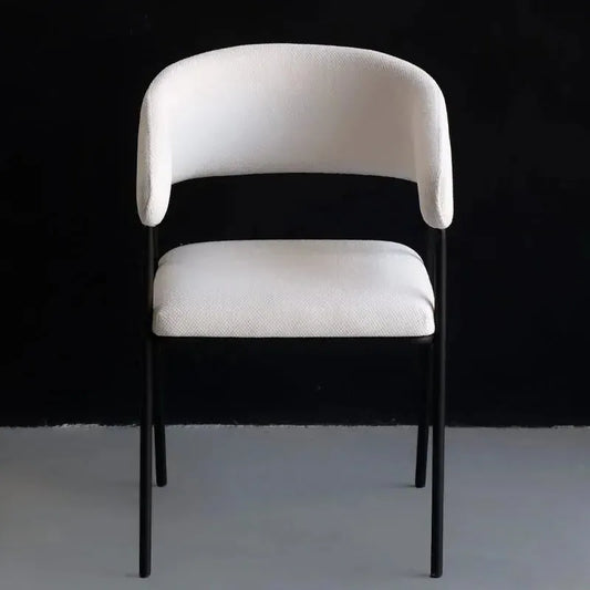 Chaise Élégante en Travertin Naturel-Atelier Travertin