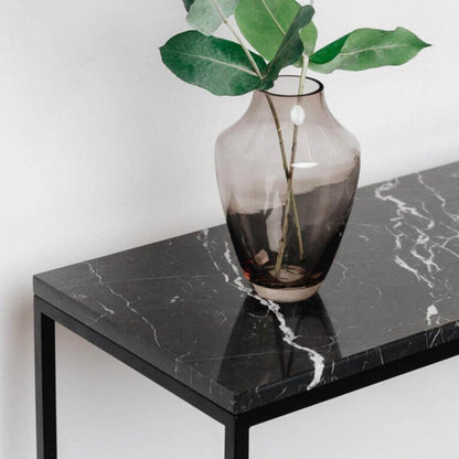 Console Luxe Marbre & Métal Chic-Atelier Travertin