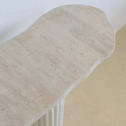 Console en Travertin Élegante Hercules-Atelier Travertin