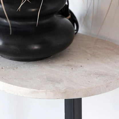 Console en travertin élégante-Atelier Travertin