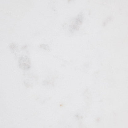 Élégance Carrée : Tables en Marbre Blanc-Atelier Travertin