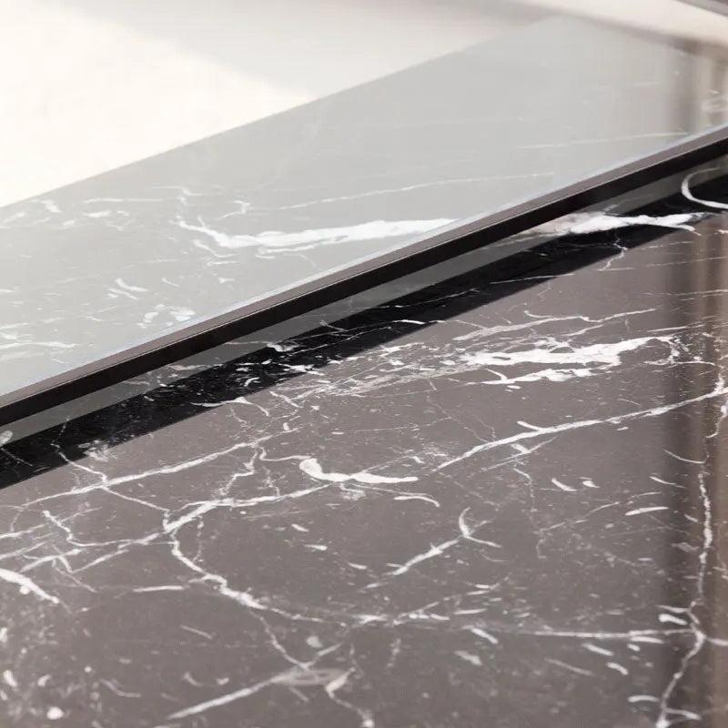 Élégance & Modernité: Duo de Tables Basses-Atelier Travertin