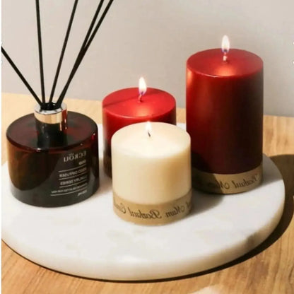 Plateau Marbre Élégant pour Bijoux-Atelier Travertin