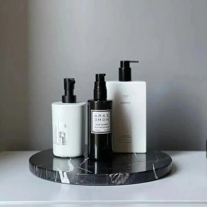 Plateau Marbre Élégant pour Bijoux-Atelier Travertin