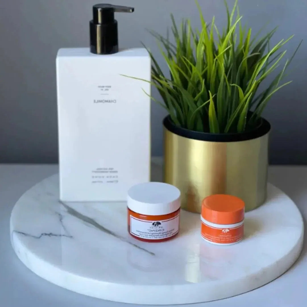 Plateau Marbre Élégant pour Bijoux-Atelier Travertin