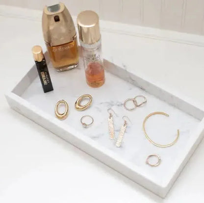 Plateau en marbre chic - Édition limitée-Atelier Travertin