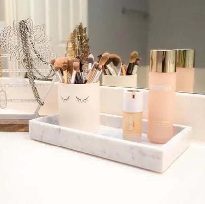Plateau en marbre chic - Édition limitée-Atelier Travertin