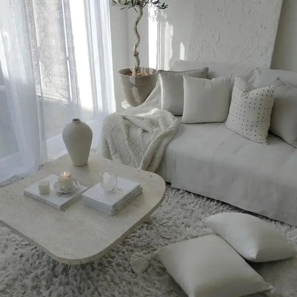 Table Basse Luxe Travertin Helios-Atelier Travertin