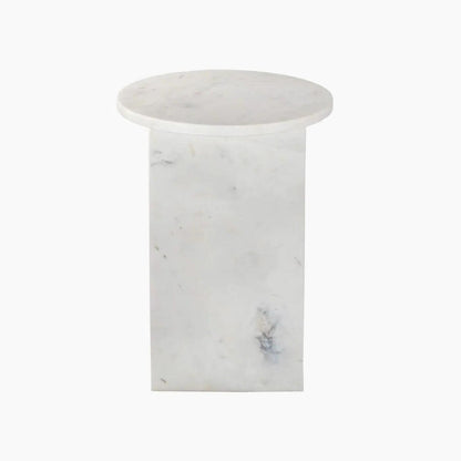 Table d'Ombre en Marbre Véritable-Atelier Travertin