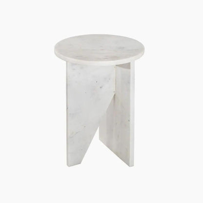 Table d'Ombre en Marbre Véritable-Atelier Travertin